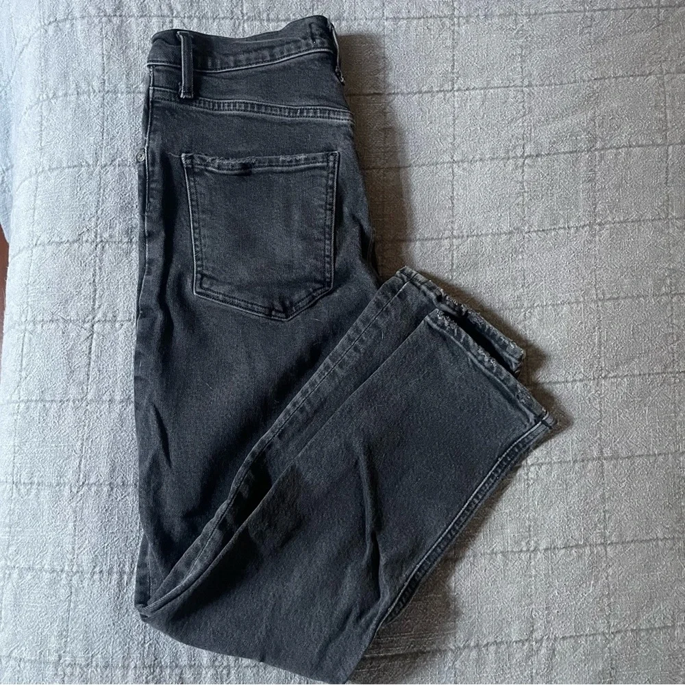 Agolde Riley High Rise Straight Crop 25 - Picture 4 of 4